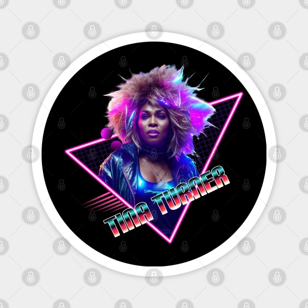 Tina turner Magnet by Olivia alves